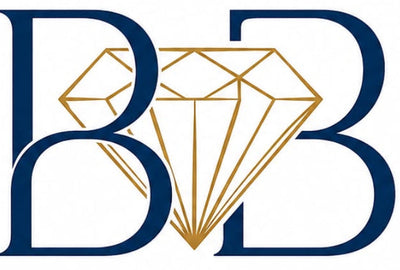 Bright Blue Gemstones logo featuring a stylized diamond and 'BB' monogram in gold and navy blue, with the text 'BRIGHT BLUE GEMSTONES' and the tagline 'NATURAL | CERTIFIED | TRUSTED' on a white background.


