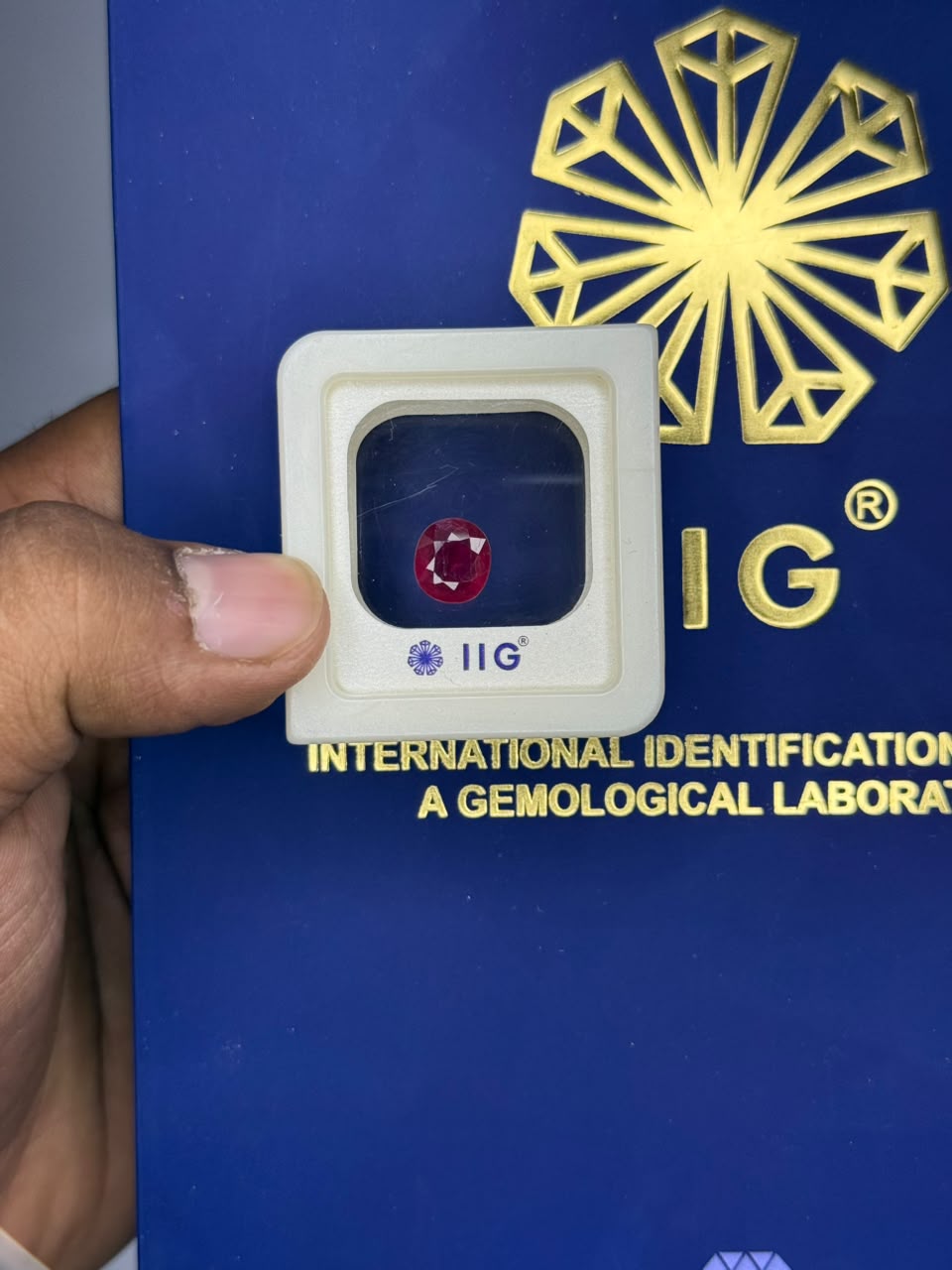 Natural Ruby (Manik) 3.67 Carat | Govt Lab Certified Ruby | Bright Blue Gemstones | Gemstones in Bellandur-Marathahalli