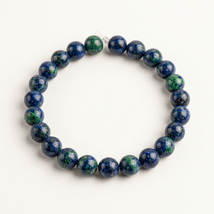 Azurite Bead Bracelet – 8mm